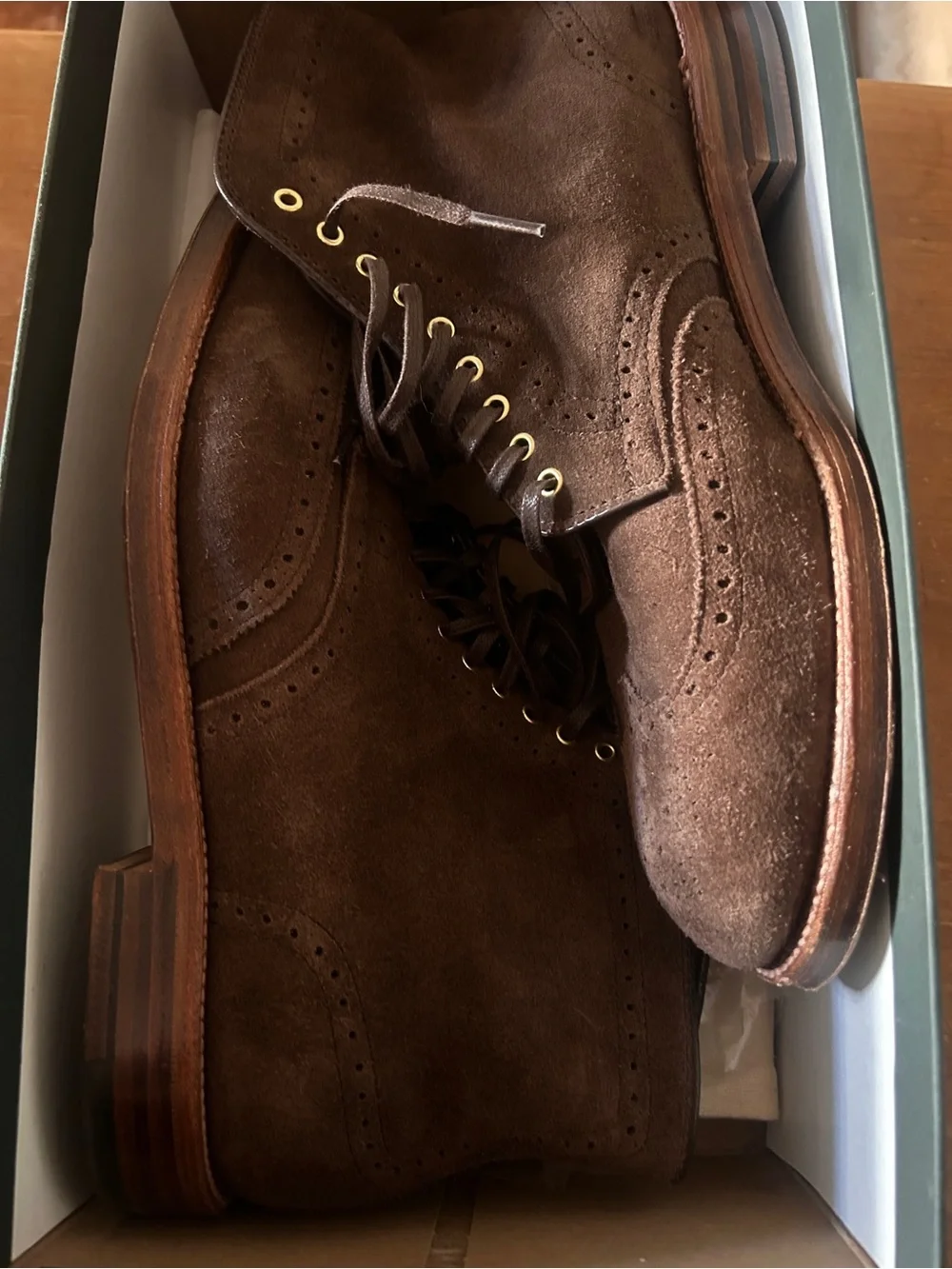 Alden classic suede